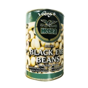 HEERA BOILED BLACK EYE BEANS 400G